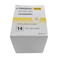 Фото Венклекста (Venclyxto) Венетоклакс 10мг таблетки №14