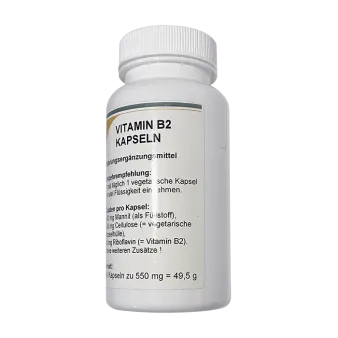 Витамин B2 (Riboflavinum, Рибофлавин) капсулы 20мг 90шт