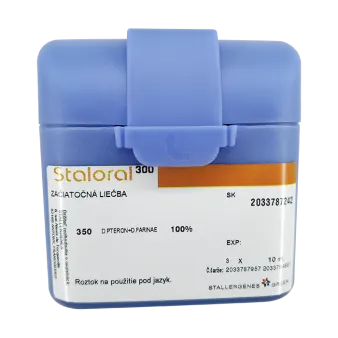 Сталораль Аллерген клещей ЕВРОПА! (стартовый набор) 3*10мл (10 ИР/мл 1 фл + 300 ИР/мл 2 фл)