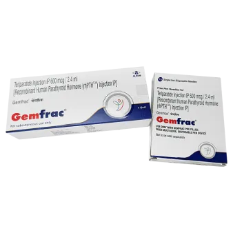 Терипаратид (Форстео аналог) 250 мкг/мл, (Gemfrac) раствор для п/к введ. 2.4 мл №1