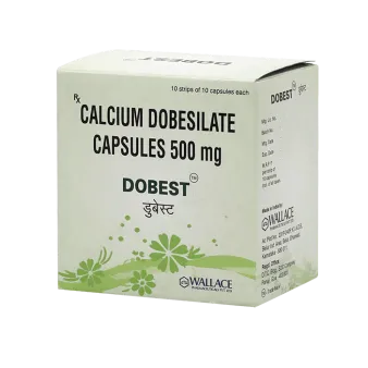 Добезилат кальция Dobest, аналог Доксиум капсулы 500мг №10