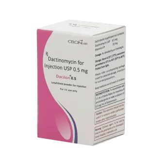 Дактиномицин Dacilon (аналог Космеген) лиофилизат 0,5мг №1